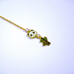 Bamboo Panda | Golden Bookmark