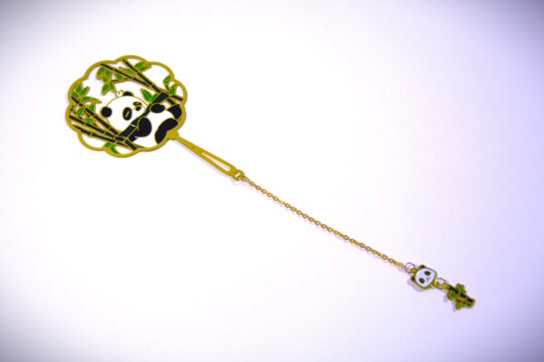 Bamboo Panda | Golden Bookmark - Image 5