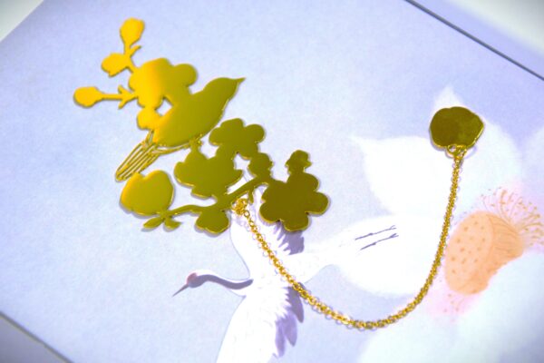 Bamboo Panda | Golden Bookmark - Image 4