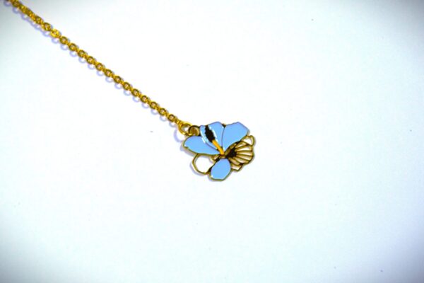 Hibiscus Summer Blossom | Golden Bookmark - Image 4