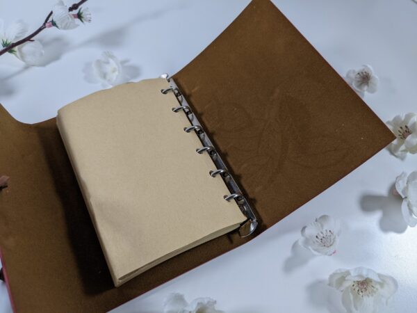 Leather Leaf | Natural Journal